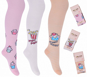 Колготки с рисунком для девочки   BELINO